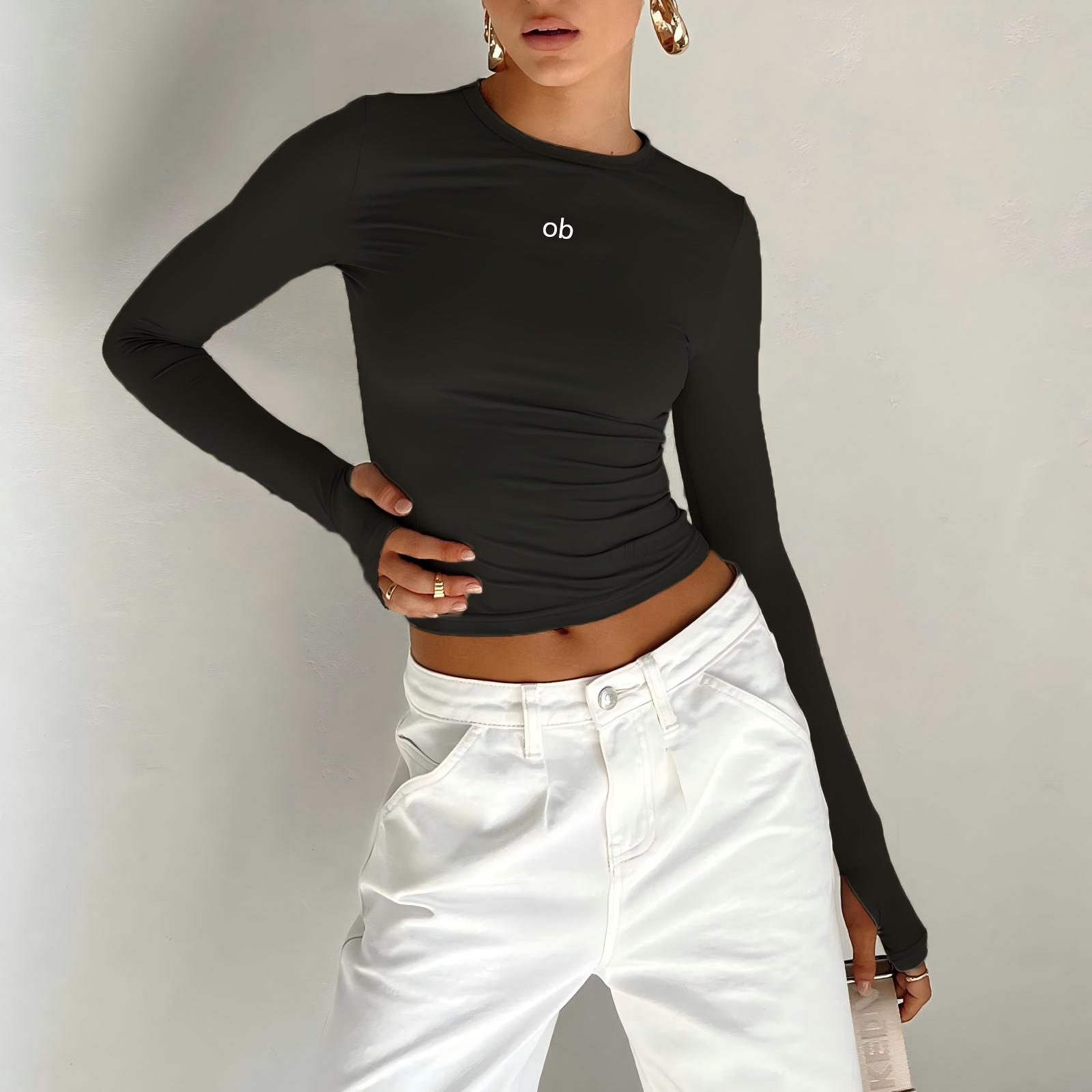 Base Layer Top - 2026 Sommer Neuer Stil Damen Rundhals-T-Shirt,