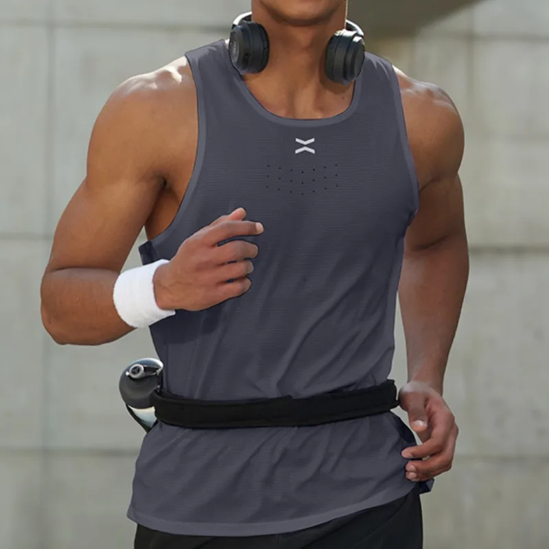 Sleeveless Undershirt - Männer Gym Sport Weste Tank Marathon