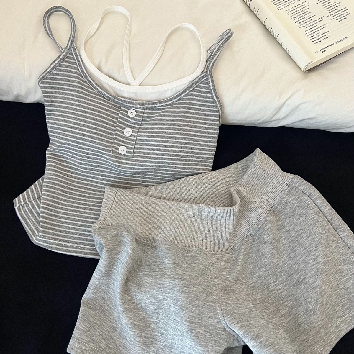 Bequemes, Einfaches Gestreifte – Suspender Tank Top Bewertung und Preis