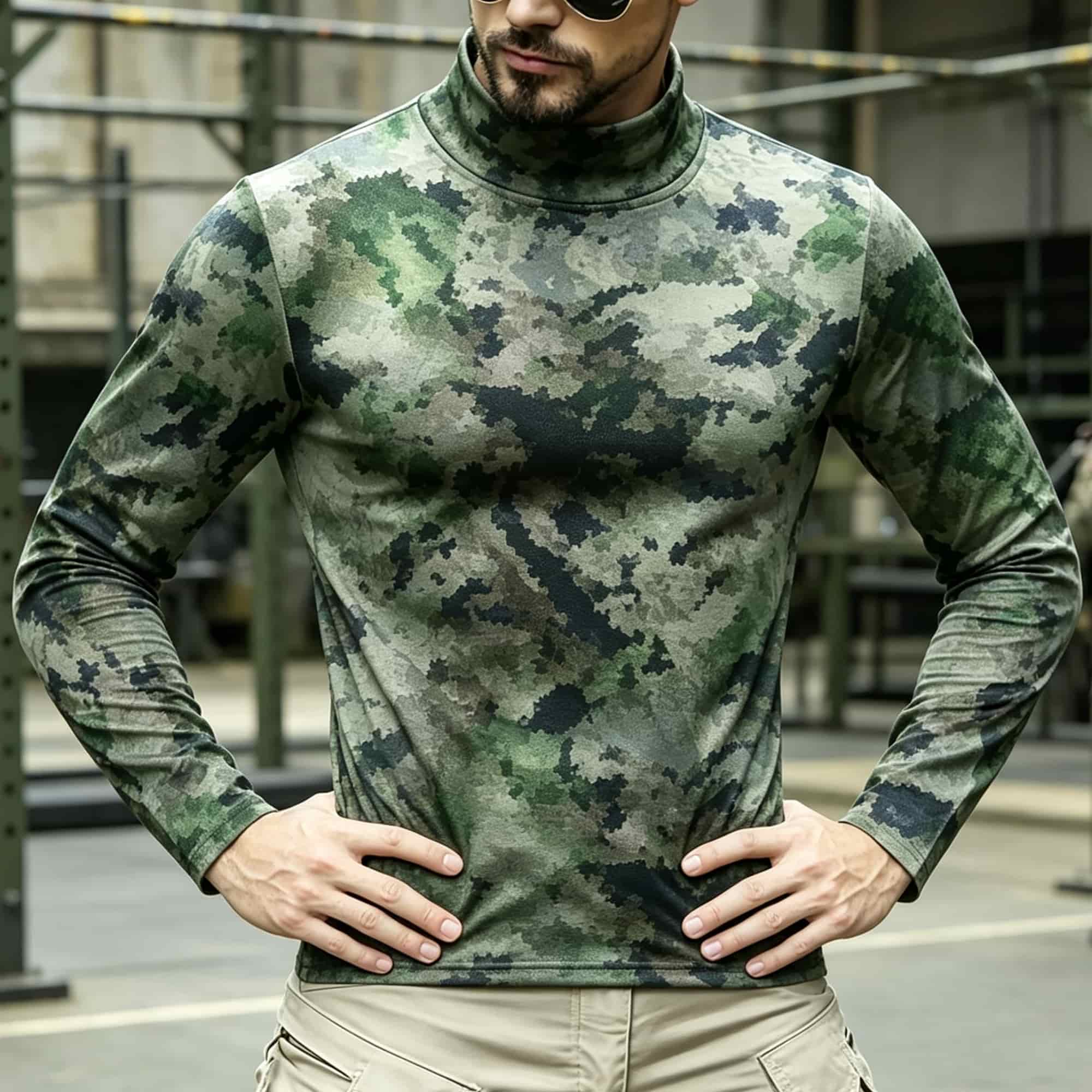 Herren Taktisches Camouflage-P – Base Layer Top Bewertung und Preis